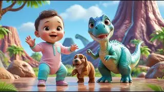 Canci&oacute;n del Baile de Dinosaurios | Dinosaur Dance Song for Kids | Nursery Rhymes and Baby Learning