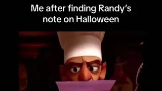 Big d Randy&rsquo;s note ratatouille meme #memes #funny