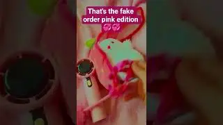 pink edition fake order request any color