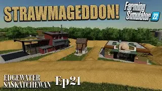 EDGEWATER SASK | FS22 | #21 | РЕЗУЛЬТАТЫ ОПРОСА! | Farming Simulator 22 PS5 Давайте поиграем.