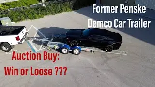 Former Penske Demco Car Trailer | MB Performance Marine Feature & Benefits Walkthrough