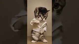 This Cat Dancing on &ldquo;Jimmy Jimmy&rdquo; Beat Is Too Cute to Handle 😺🕺 | Cat Shorts #entertainment