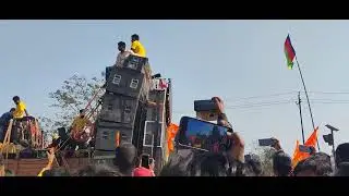 #Dj sarzan road show #video 1 #lakh public 👈 😲