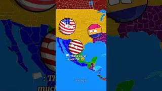 A new country Slap 😱 friend of USA and Kelro 💀😅 (Pt 1)#countryballs #geography #viralshorts #shorts
