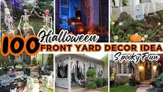 Spook-Tiful 🎃 2025 Halloween Yard Decor Ideas That Are DIY Outdoor Halloween Decorations