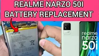 REALME NARZO 50i BATTERY REPLACEMENT | NARZO 50I BATTERY #realme #battery #repair 