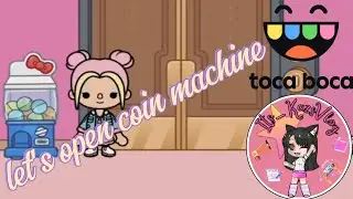 Hello kitty coin machine in tocaboca