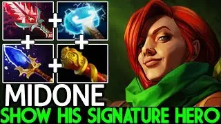 MIDONE [Windranger] Show His Signature Hero Next Level Plays 7.22 Dota 2