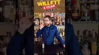 Willett 3 Year Rye Whiskey #review #shorts #whiskey