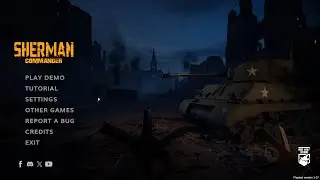 Sherman Commander First Game Play