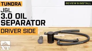 2022-2024 Tundra J&L 3.0 Oil Separator; Black Anodized Review & Install