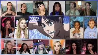 Attack on Titan Season 3 Episode 5 Girls Reaction Mashup |  進撃の巨人