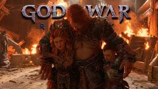 God of War Ragnarök (2022) What Happened to Thor FULL GAME PC 4K 60FPS #part16