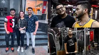 Meeting my friends after a long time | Cheat meal and workout |