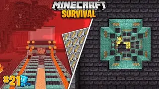 Building Blaze Farm With My Mazdoor @demonnirbhay in Minecraft Survival #21
