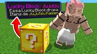 JUJUTSU KAISEN.. mas s&atilde;o LUCKY BLOCK !