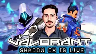 VALORANT LIVE | Valorant New India Agent Harbor | Shadow Ox #live #valorant #facecam