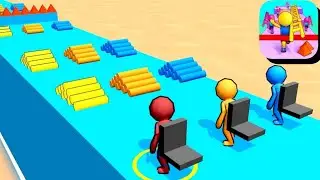 Ladder Race - All Level gameplay ( ios android )