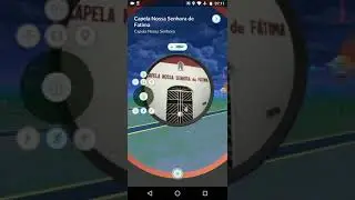Mostrando fakestop feito no pok&eacute;mon go