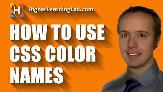 CSS Color Names Can Be Used To Define Website Colors