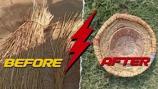 DIY- Handmade Dry Grass Hen🐔 Egg House 🏠 Making ideas/Hen House.