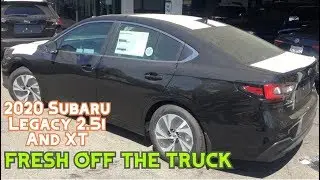 2020 Subaru Legacy XT Limited and 2.5i Premium Quick Walkaround