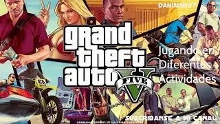 GTA V - Jugando en Diferentes Actividades !!! | PS4 | - Daniman97