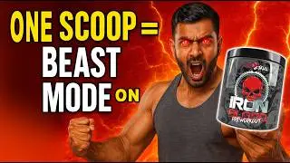 1 Scoop = BEAST MODE! 🔥 IRON BLOOD Pre-Workout Review | India&rsquo;s Strongest Gym Fuel?