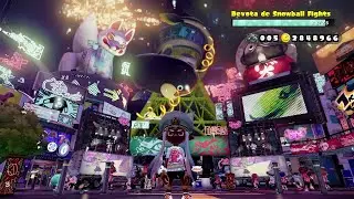 Splatoon Wii U - Snowball Fights vs. Sled Riding (1/2) - Custom splatfest