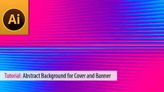 Adobe Illustrator Tutorial Abstract Background for Covers and Banners