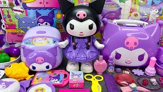 Satisfying with Unboxing Hello Kitty Kitchen Playset Sanrio Kuromi Cooking toy ASMR | Review Toys