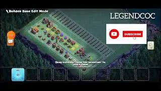 PROGRESS BASE FOR BUILDER BASE 6 || how to max your town hall 6 #clashofclans