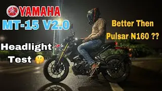 Yamaha MT-15 Cinematic Night Ride 🌙 Aggressive Look 🔥 | #mt15 