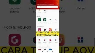 TOP UP AOV DI MYTELKOMSEL #shorts #telkomsel