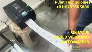 Capture Realtime Weight, Generate QR Label & Store It on Cloud &mdash; No Manual Work Needed