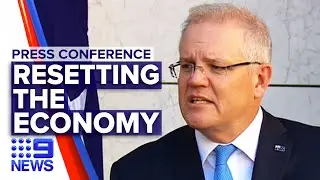 PM Scott Morrison addresses nation as restrictions ease | Nine News Australia