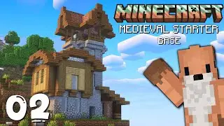 Строим СРЕДНЕВЕКОВУЮ базу! Minecraft Survival: Эпизод 2