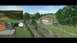 Farming Simulator 25 - Map Vorstellung Weipersdorf Bayern mit viel Details ( Cine Trailer)