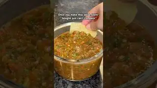 THE BEST HOMEMADE ROASTED SALSA RECIPE | QUICK AND EASY SALSA RECIPE FOR CINCO DE MAYO