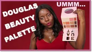 DOUGLAS BEAUTY PALETTE || DARK SKIN