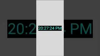 Digital clock by python GUI 