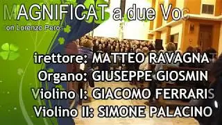 Magnificat a due voci, d. Lorenzo Perosi - Corale Maria Immacolata e Corale San Pancrazio