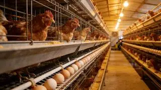Farm Life with Chickens | No Talking, Real Sounds