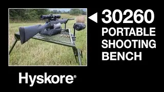How to Use and Set up the Hyskore Portable Shooting Bench &ndash; 30260