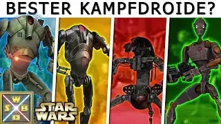 Wer ist der BESTE KAMPFDROIDE der SEPARATISTEN? - STAR WARS