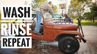 Like Putting Lipstick on a Pig | Jeep CJ5 is home!