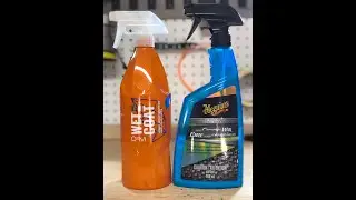 Gyeon Wet Coat против Meguiars Hybrid Ceramic Wax. — нанесение и тест на воду!