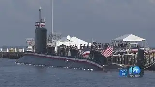 Anita Blanton on Navy Submarine John Warner to be Commissioned