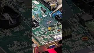 an Intel BGA chip replacement | an industrial motherboard