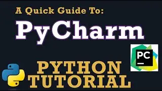 0. VERY Quick Introduction to Pycharm [Python Developer Course]